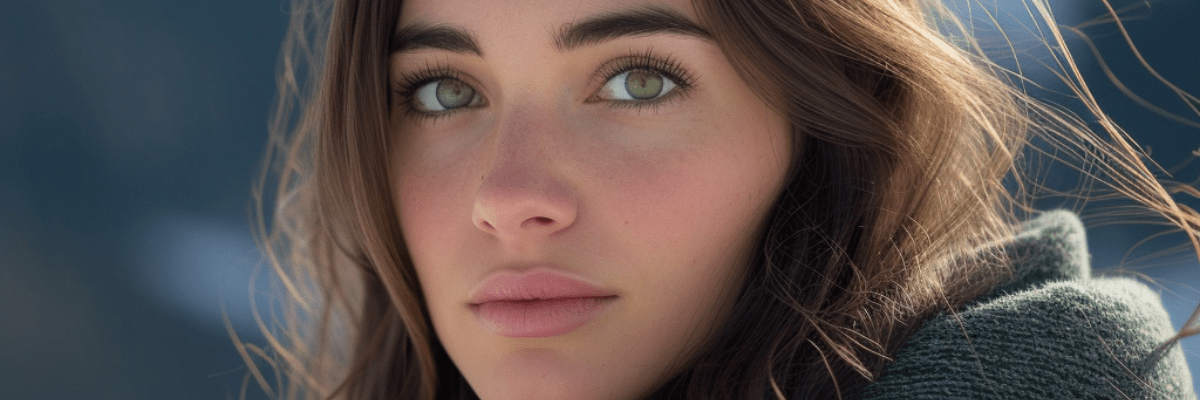 a photorealistic portrait created by Midjourney AI