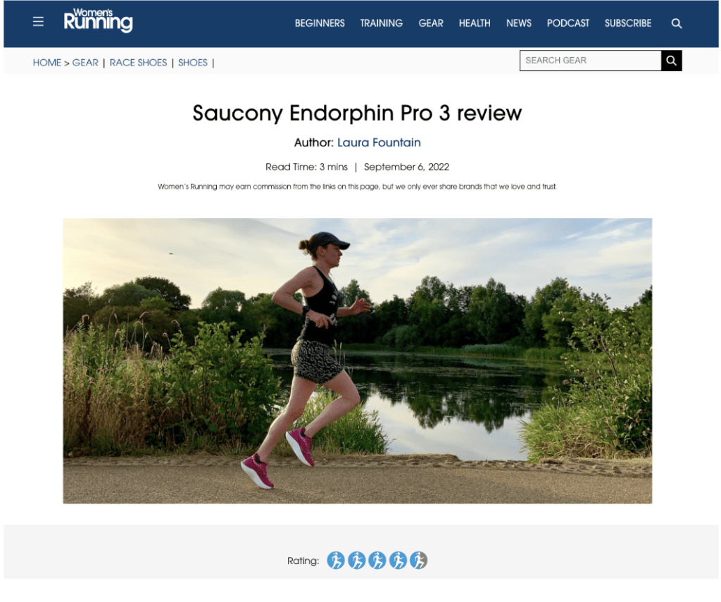 womens running magazine