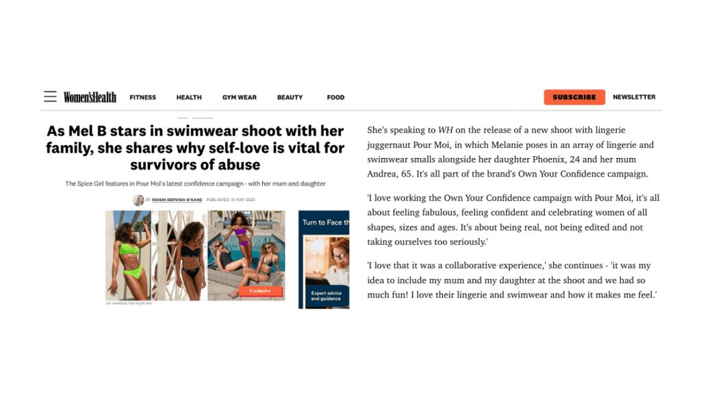 womens health magazine