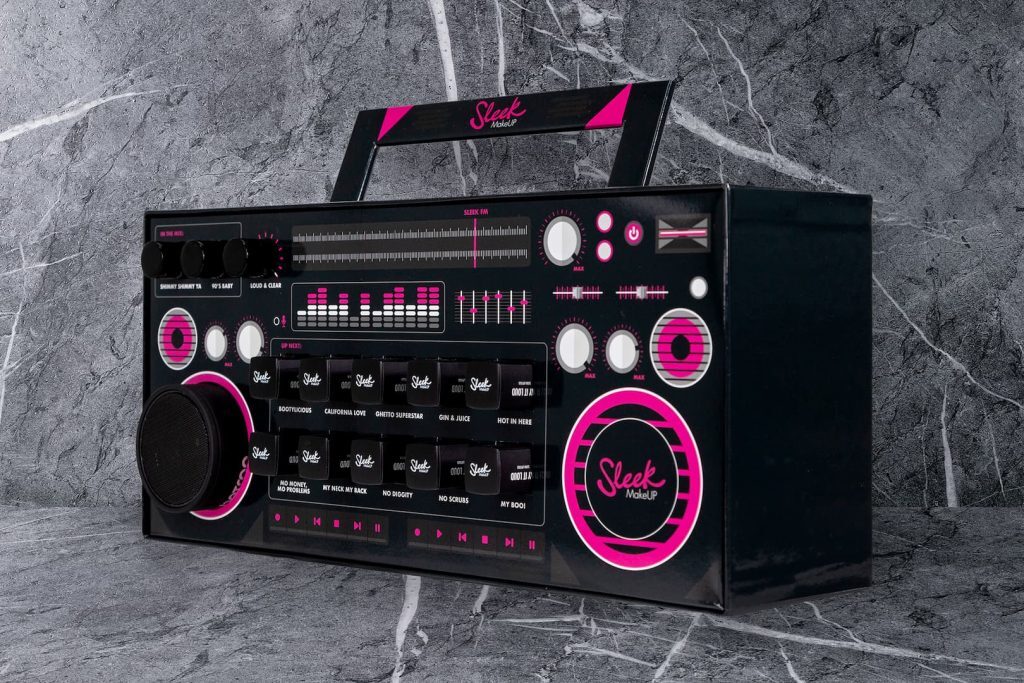 Sleek MakeUP boombox