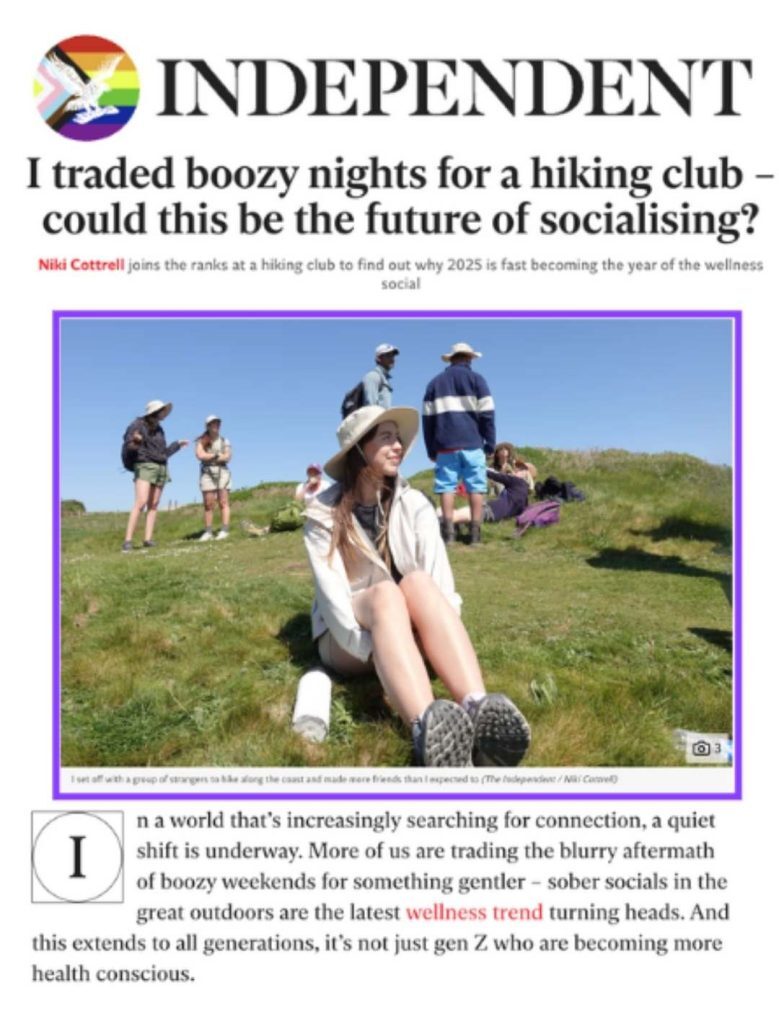 HikeFest coverage on The Independent