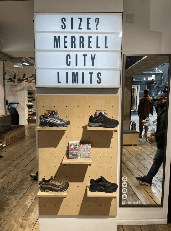 merrell city limits in store
