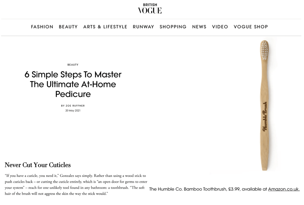 british vogue magazine