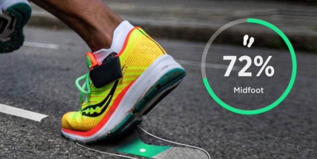 nurvv yellow trainer with 72% midfoot graphic