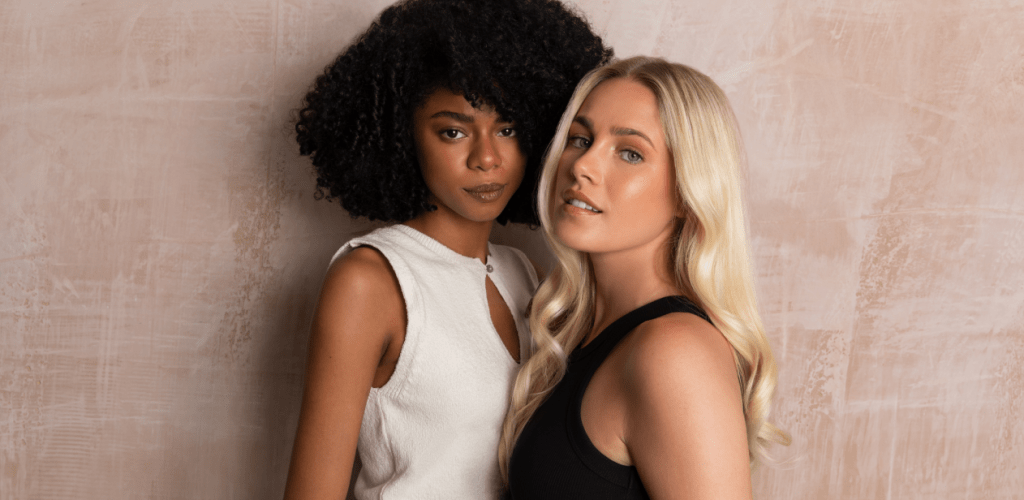 two women looking at camera