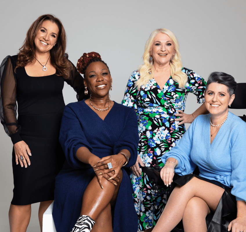 four pour moi uplifting womens awards judges photoshoot