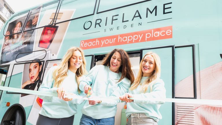 brandnation and oriflame beauty bus tour