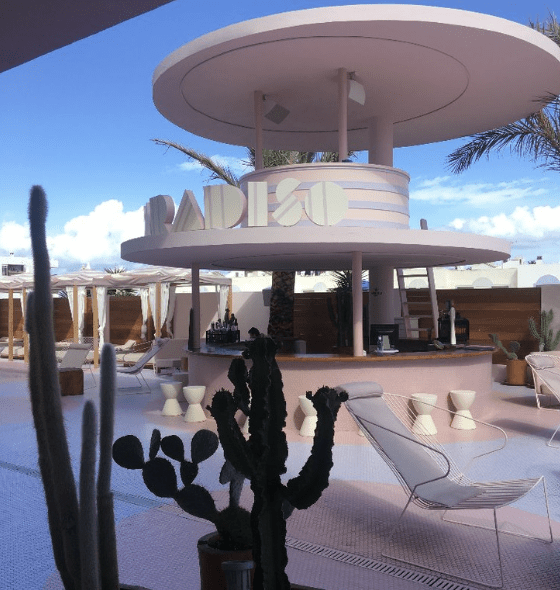 sleek makeup ibiza hotel event image