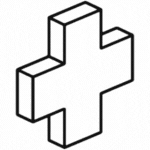 plus sign spinning round